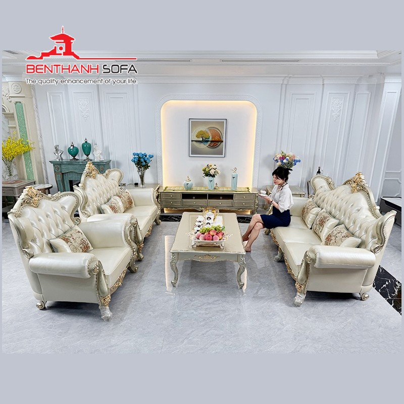 Mẫu sofa Tân Cổ Điển cao cấp BT-TCĐ 07